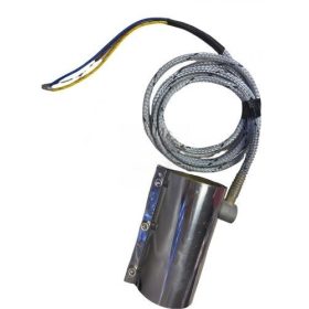   Palást fűtőbetét, Ø55x120 mm, 450 W, 230 V, vezeték: 2 m