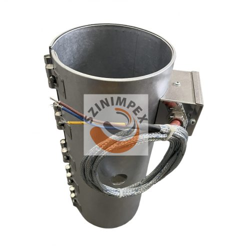 Palást fűtőbetét, 80x180 mm, 400 V, 1000 W, 2 m vezeték