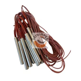   Patron fűtőbetét Ø12,5 x 100mm, 230V 250W, 500mm vezetékkel
