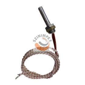   Fűtőpatron 9,5 x 40 mm, 22 W, 24 V, M12, 1/4", 1 m kábel