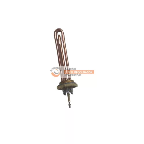 Becsavarható fűtőbetét földeléssel Ø8,5x210mm, 6/4" menettel, 230V/3x500W