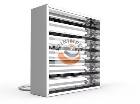 FastIR 500 - 6 csővel 12 kW | 500 x 500 x 150 mm