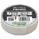 TRACON szigetelőszalag fehér 18 mm x 20 m PVC 90°C max. FEH20