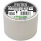 TRACON szigetelőszalag fehér 50 mm x 20 m PVC 90°C max. FEH50