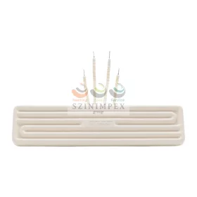   FFEH-TCK - Lapos üreges kerámia infravörös fűtőelem 600 W, 230 V | 245 x 60 mm | Fehér