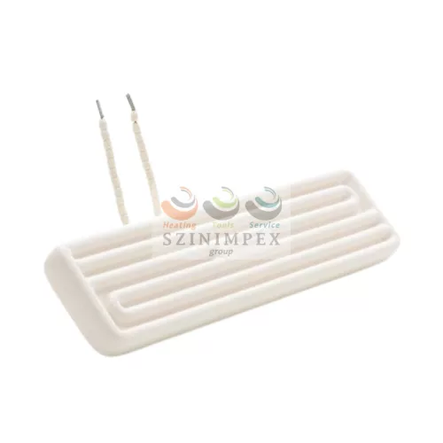 FFEH - Lapos üreges kerámia infravörös fűtőelem 600 W, 230 V | 245 x 60 mm| Fehér