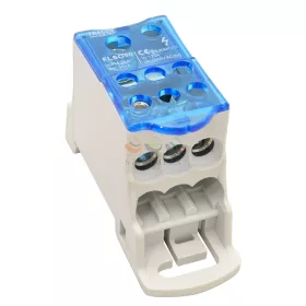   TRACON fővezetéki leágazókapocs 125 A/400 VAC/DC 1 × 50+6 × 25 mm² nyitható fedéllel 1P 50 mm² FLSO50