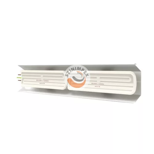 FTE - Teljes íves kerámia infravörös fűtőelem 1000 W, 230 V  | 245 x 60 mm | Fehér