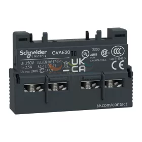Schneider Electric segédérintkező blokk, homloklapi, 2Z