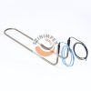 U-shaped bent defrosting heating element