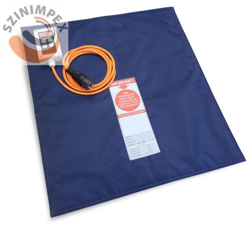 Custom heating blankets for wind turbines and other equipment - 1000 x 1000 mm, 450 W, 230 V 