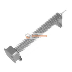   Rebrasti grijaći element za odvlaživanje industrijskih upravljačkih ormara, 400 W, 270 mm | 230 V