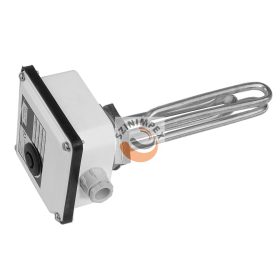   Becsavarható ipari fűtőbetét sterilizálókhoz M45 menettel- 230 V - 1000 W (kapcsolóval, jelzőlámpával)