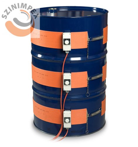 Silicone drum heater - 200 liter - (0-120°C)