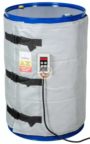 Hordómelegítő paplan 200 L-es hordóhoz analóg Jumo szabályzóval (0-150°C-ig) 230 V, 1500 W | 1990x800 mm