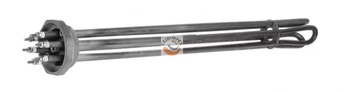 Három fázisú ipari becsavarható fűtőbetét 1-1/2"G menettel - 3~230 V/400V, 2000 W