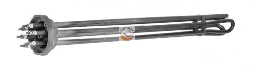 Három fázisú ipari becsavarható fűtőbetét 2"G menettel - 3~230V/400V, 3000 W