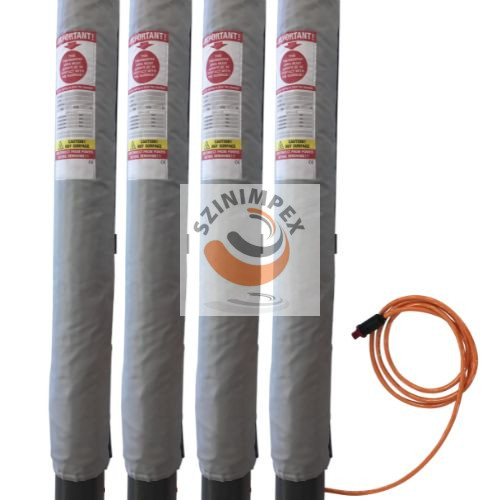 Fűtőpaplan nagyfeszültségű vezetékhez | 120V; 750W; 1000x625 mm