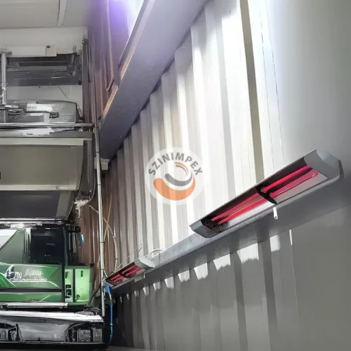 RI-D-500 Ipari infravörös hősugárzó 1500W, 230V | Tárgyak és felületek közvetlen melegítésére