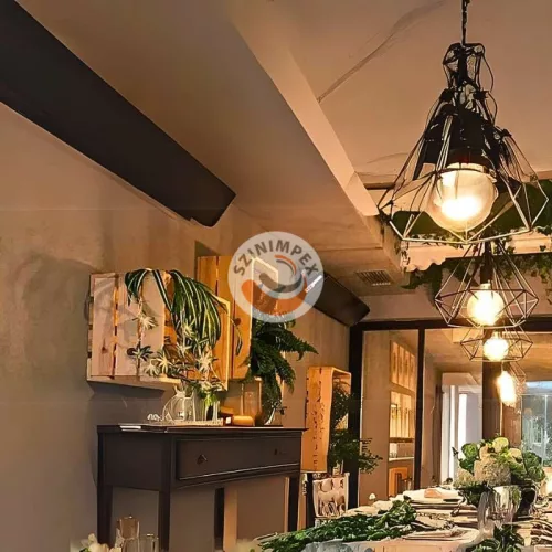 Hosszúhullámú infravörös sugárzó fűtőtest 1500W | Belső terek fűtésére 5 m²