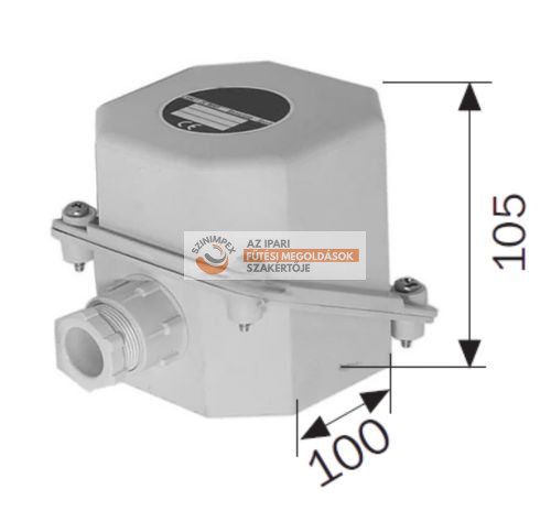 IP54 zaptivena priključna kutija za grejne elemente 2” G / 2 1/2” G / M77