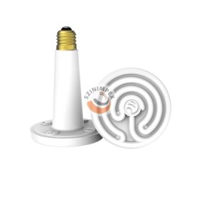   ESE - Villanykörte alakú kerámia infravörös izzó 100 W, 120 V/230 V | Fehér