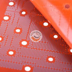   Vágott fólia fűtőbetét, max. méret 595 mm x 2500 mm, ( -60 °C - 200 °C)