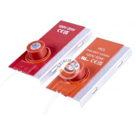   Enclosure heater with mounted thermostat (15°C)  50W/230V | 50x125 mm