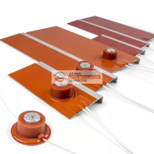 Enclosure heater with mounted thermostat (15°C)  100W/230V | 50x250 mm