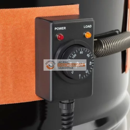 Szilikon hordómelegítő 200 literes hordóhoz, 1500 W (0–120°C), 180 x 1665 mm | 230V