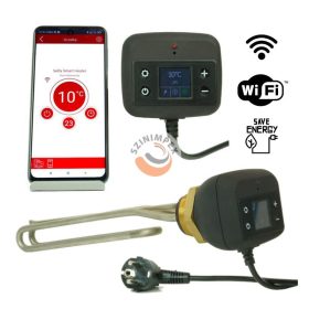   Becsavarható fűtőbetét Wifi vezérléssel vízmelegítőkhöz | INCOLOY 825 ötvözettel | 230V, 2kW 