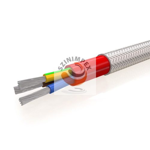 SIHF-GL - MULTI WIRE CONDUCTOR, MULTI CORE SILICONE INSULATED AND SHEATED GLASSFIBRE BRAIDED CABLE -60°C/+200°C