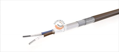 YTH HIGH WATTAGE GLASSFIBRE + STEEL WIRE BRAIDED + FLUOROPOLYMER SHEATHED SERIES RESISTANCE HEATING CABLE (+270°C - 325°C)