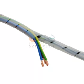 TRACON vezetékspirál lapos 10 m natúr 15-80 mm KSPI-12N