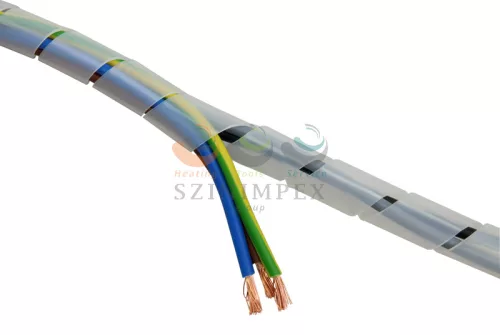 TRACON vezetékspirál lapos 10 m natúr 4-20 mm KSPI-4N