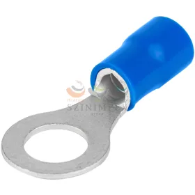   TRACON szemes saru 16 mm² 12M/csavar gyűrűs-alakú PVC kék réz ónozott KSZ16-12