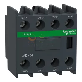   Schneider Electric segédérintkező blokk, homloklapi, 4NY, csavaros csatlakozás