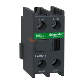   Schneider Electric segédérintkező blokk, homloklapi, 1Z+1NY, csavaros csatlakozás