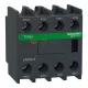 Schneider Electric segédérintkező blokk, homloklapi, 1Z+3NY, csavaros csatlakozás