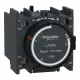 Schneider Electric ejtéskésleltető segédérintkező blokk, 0,1…30s, csavaros csatlakozás
