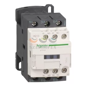   Schneider Electric TeSys LC1D AC mágneskapcsoló, 4 kW/9 A (400 V, AC3), csavaros csatlakozás, 1Z+1NY,24 VAC tekercsfeszültség, 50 Hz