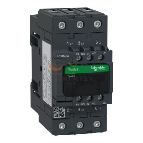   Schneider Electric TeSys LC1D AC mágneskapcsoló EVERLINK (AC3, 400 V 40 A), 24 VAC tekercsfeszültség, 50 Hz