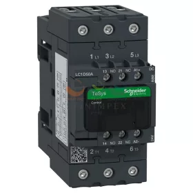   Schneider Electric TESYS D kontaktor GREEN-3P 440 V 50 A 24 VDC