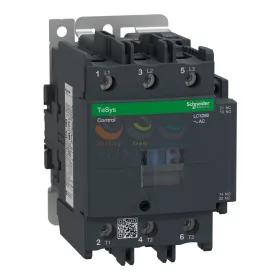   Schneider Electric AC mágneskapcsoló, 37 kW/80 A (400 V, AC3), csavaros csatlakozás, 1Z+1NY