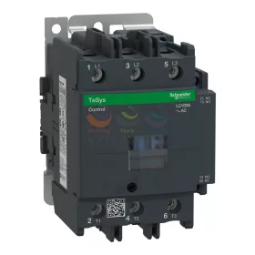   Schneider Electric AC mágneskapcsoló, 45 kW/95 A (400 V, AC3), csavaros csatlakozás, 1Z+1NY
