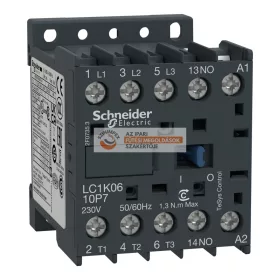 Mágneskapcsoló 6A, 1 záró, AC, 50/60 Hz