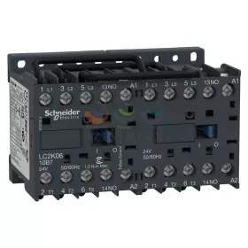   Schneider Electric irányváltó mágneskapcsoló 9 A, 1 záró, AC, 50/60 Hz