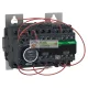 25kW (400V), csillag-delta indító mechanikus retesszel, szerelőlapon