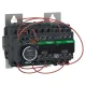 Schneider Electric 25 kW (400 V), csillag-delta indító mechanikus retesszel, szerelőlapon