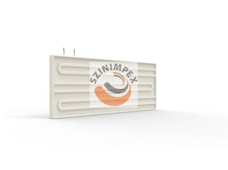 LFFE - Large flat solid element 150 W, 230 V | 245 x 95 mm | White